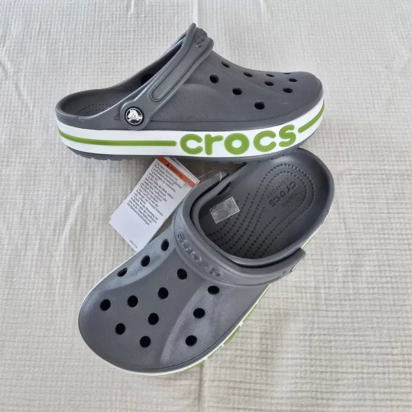 [BUNJANG] Crocs Baya Band Clog Grey / 크록스 바야밴드 클로그 그레이