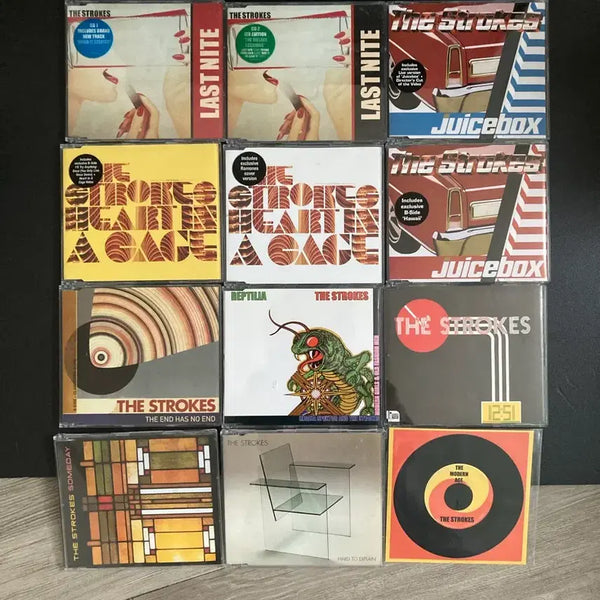 [BUNJANG] The Strokes Single CD Collection (2001-2006) / 스트록스- 싱글 CD 12장