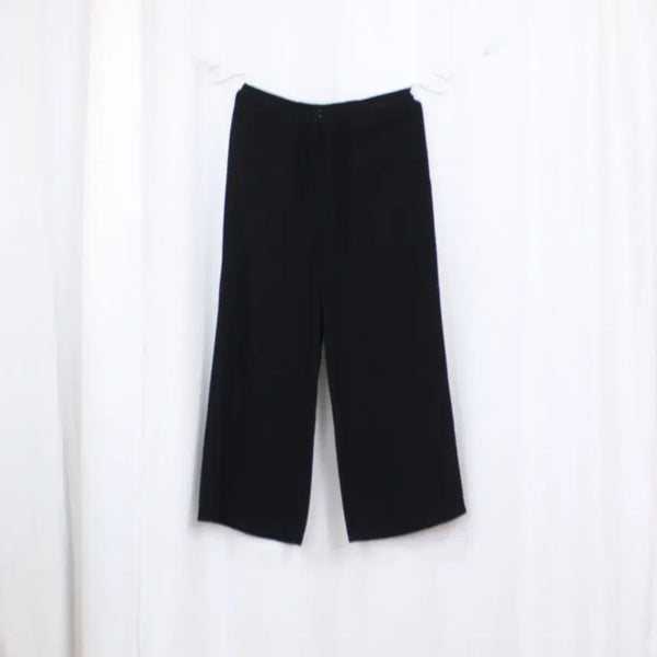 [BUNJANG] Benetton Women's Wide Fit Side-Banding Functional Slacks (Size 42) / [정품] 베네통 여성 와이드핏 사이드 밴딩 기능성 슬랙스 (42) 상상샵