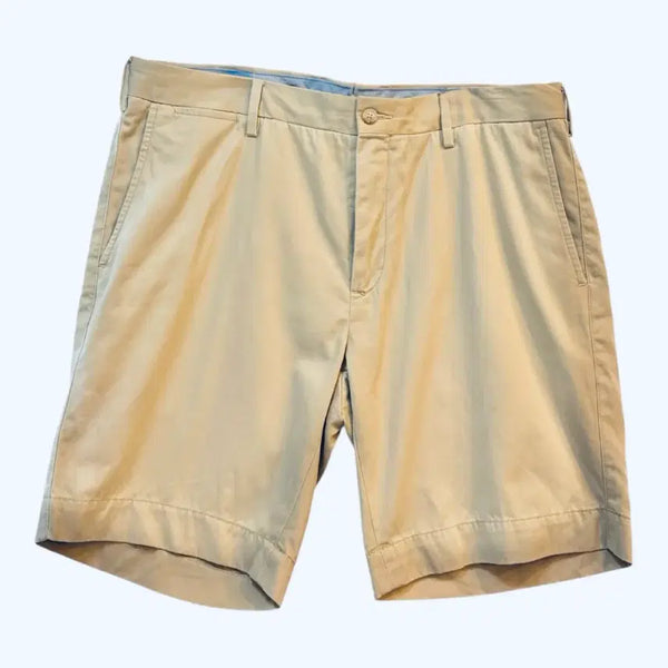 [BUNJANG] Polo Ralph Lauren Pima Cotton Straight Fit Shorts Beige / 폴로 스트레이트핏 피마코튼 반바지