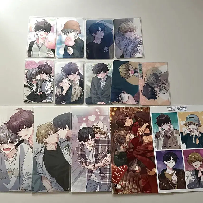 [BUNJANG] Merry Marbling Lenticular Photocard Postcard / 메리마블링 포토카드 포카 렌티큘러 엽서 프박 텀블벅 펀딩