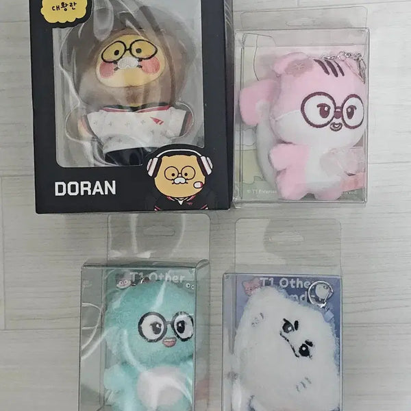 [BUNJANG] T1 Doran Animal Friends Doran Doll Keychain Bundle Set / [일괄/이번주만] 도란 춘식이 벚꽃 애니멀프렌즈 오너 만우절 인형 키링