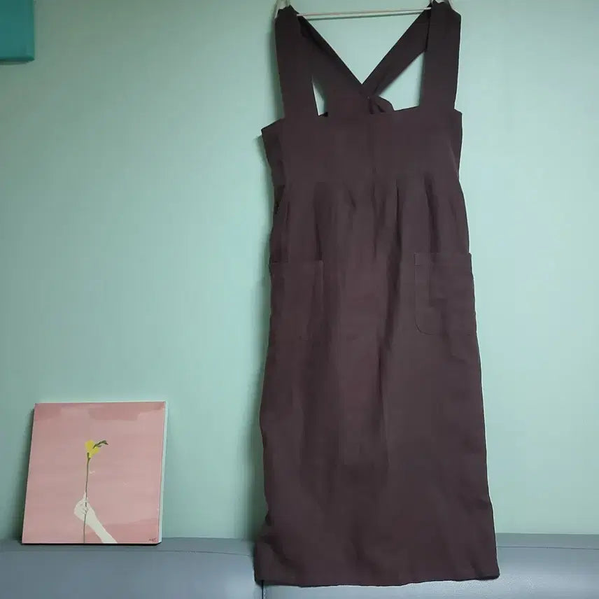 [BUNJANG] Liren Layered Linen Dress (New) / 리렌 레이어드 원피스(새제품)