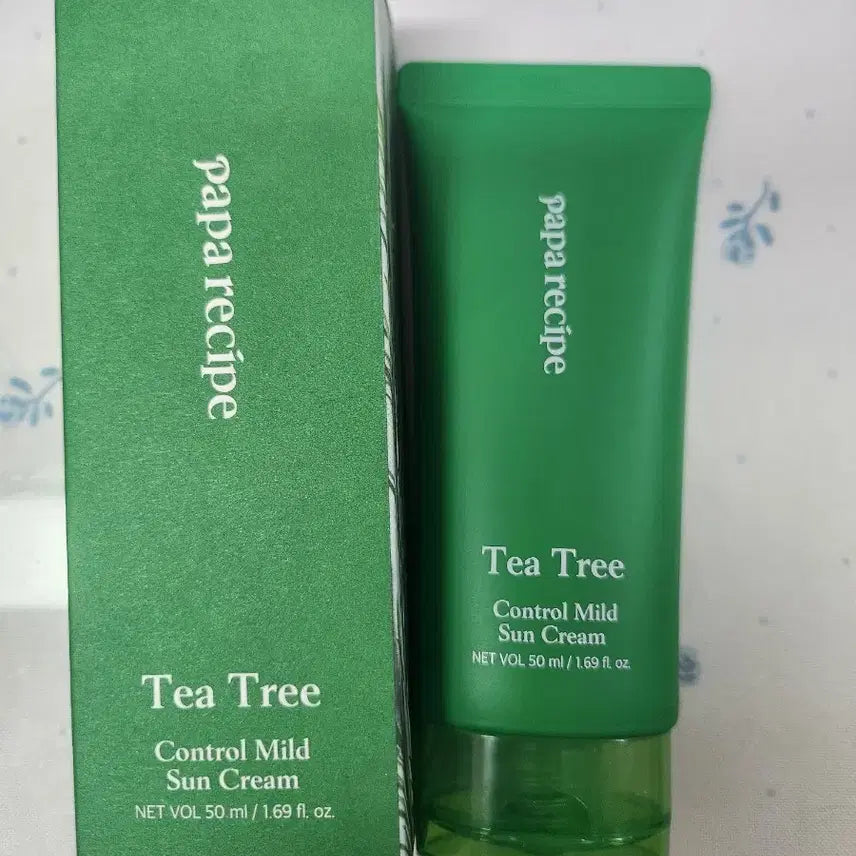 [BUNJANG] Papa Recipe Tea Tree Sun Cream 50ml / (미사용)파파레시피 티트리 선크림 50ml