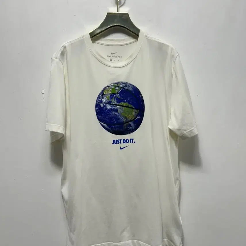 [BUNJANG] Nike JUST DO IT Basketball T-Shirt (L) / 나이키 JUST DO IT 농구공 반팔 티셔츠 L