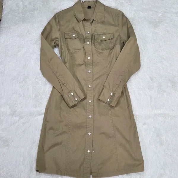 [BUNJANG] GAP Shirt Dress / 갭 셔츠형 원피스