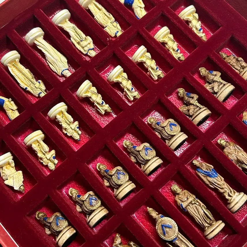 [BUNJANG] Ancient Greek Chess Set / 그리스 현지구매 체스 보드게임 해외체스
