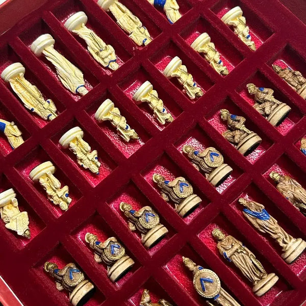 [BUNJANG] Ancient Greek Chess Set / 그리스 현지구매 체스 보드게임 해외체스
