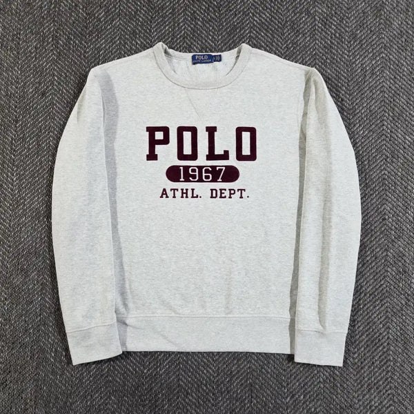 [BUNJANG] Polo Ralph Lauren Spellout 1967 Sweatshirt / 폴로 랄프로렌 스펠아웃 1967 맨투맨