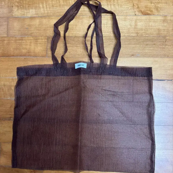 [BUNJANG] Tamberre See-Through Eco Bag Shoulder Bag / 탐베레 시스루 에코백 에코가방 숄더백(새상품)
