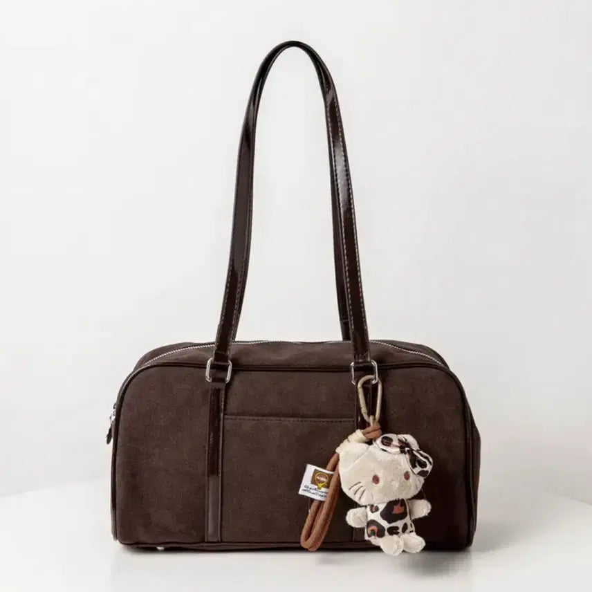 [BUNJANG] Endorsi Square Shoulder Bag Coffee / 엔도르시 스퀘어 숄더백 커피