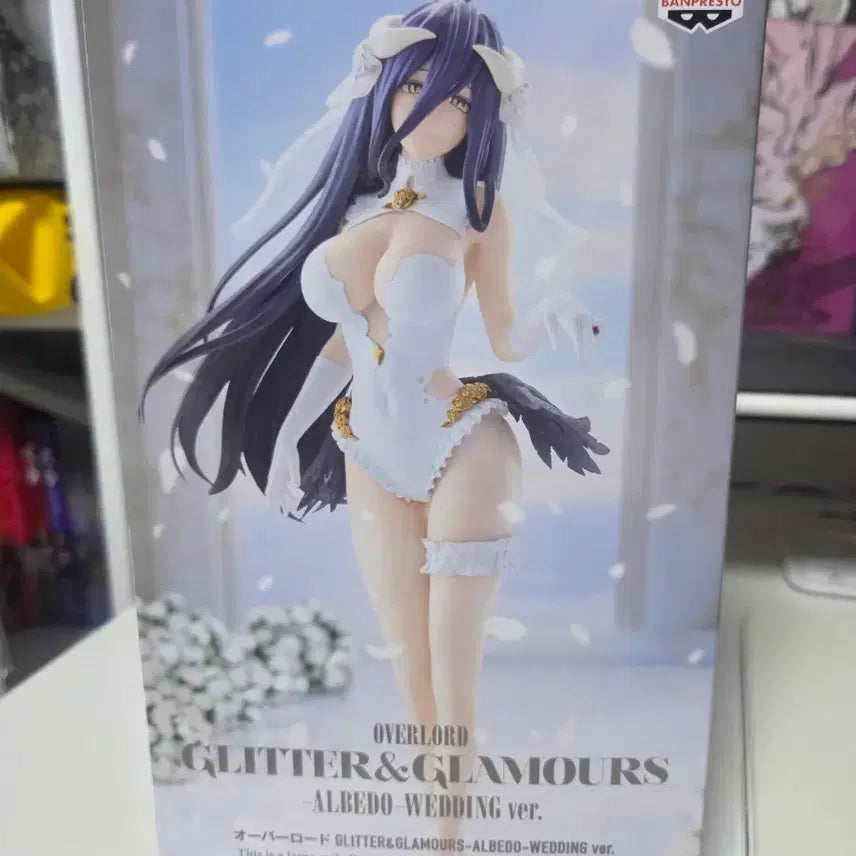 [BUNJANG] Overlord Albedo Wedding Ver. Glitter & Glamours Figure / 오버로드 GLITTER & GLAMOURS 알베도 웨딩 ver. 피규어