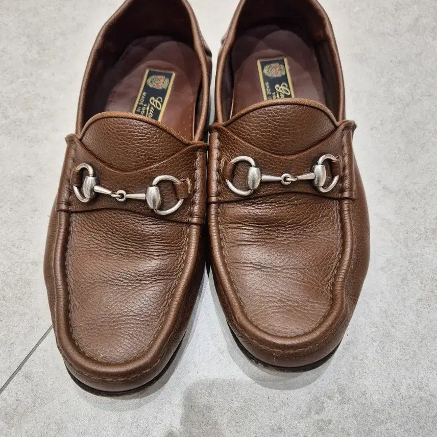 [BUNJANG] Gucci Horsebit Loafers Brown Size 7 / 구찌 홀스빗 로퍼 브라운 7 사이즈