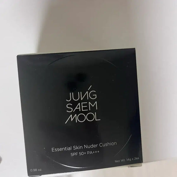 [BUNJANG] Jung Saem Mool Essential Skin Nuder Cushion Set / 정샘물 에센셜 스킨 누더 쿠션 새상품