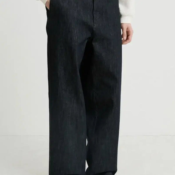 [BUNJANG] Time Homme Easy Wide Denim Pants / 타임옴므 이지 와이드 데님 팬츠30사이즈