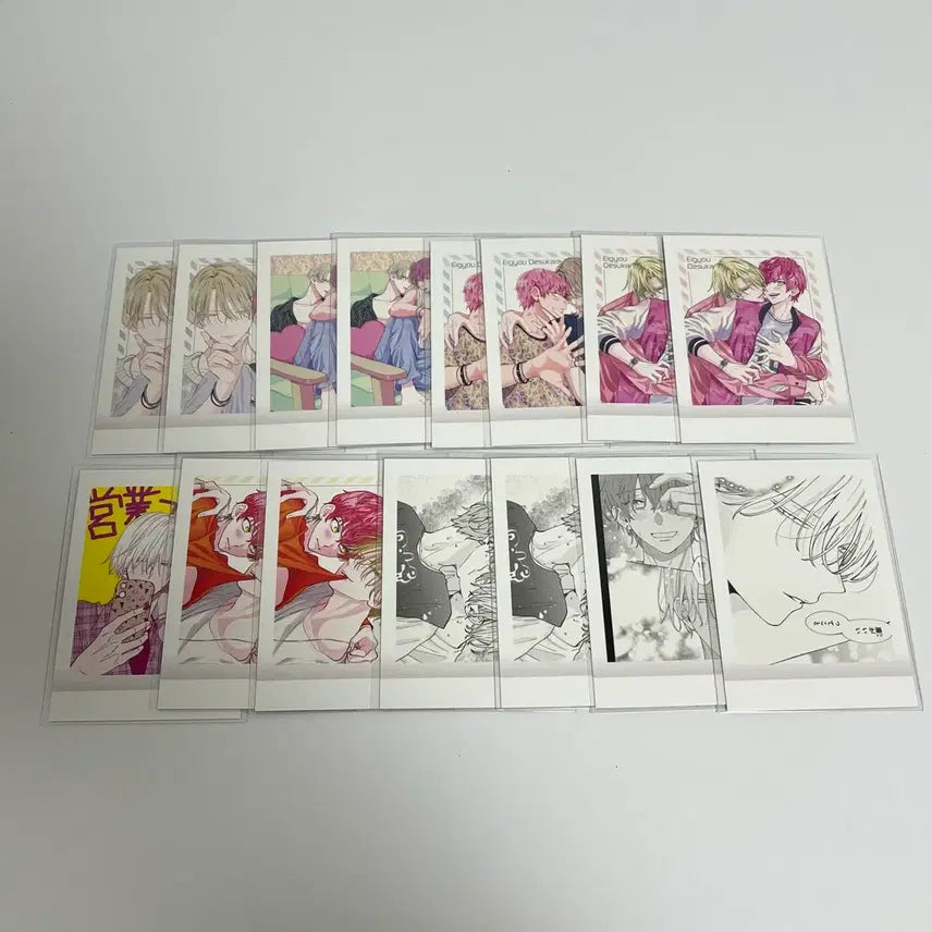 [BUNJANG] Miyuki Mitsubachi "Business, You Say?" Pouch Set Illustration Cards / 미츠바치 미유키 작가님 비즈니스라니까 파샤 봄폭몬 건방진그녀석