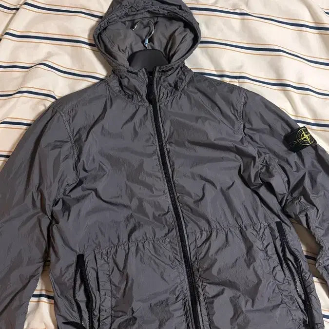 [BUNJANG] Stone Island Garment-Dyed Crinkle Reps Jacket / 스톤아일랜드 가먼트다이드 크링클랩스 자켓