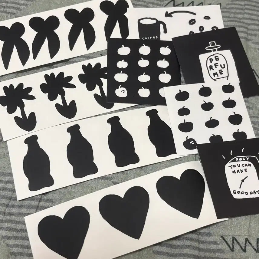 [BUNJANG] K-Style Deco Sticker Bundle / 급처분> 감성 다꾸 처분 일괄
