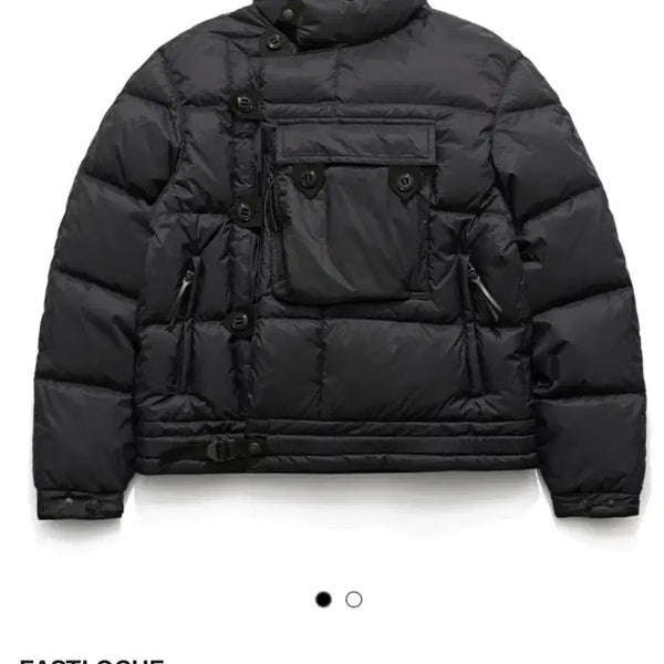 [BUNJANG] Eastlogue Motorcycle Black Down Jumper L Size / [L사이즈 ]  이스트로그 모터사이클 블랙 다운 점퍼