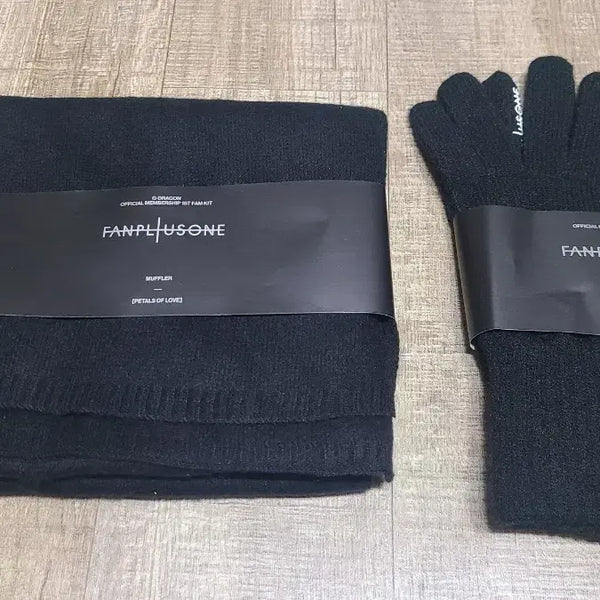 [BUNJANG] G-Dragon Fanclub Kit Gloves & Scarf Set / 지디 팸키트 장갑&목도리