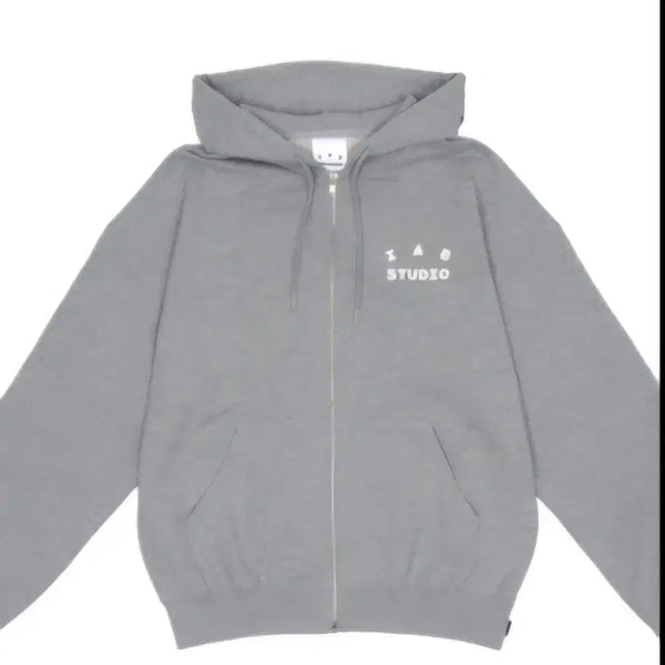 [BUNJANG] IApp Studio Hoodie Gray XL / 아이앱 스튜디오 후드집업 그레이