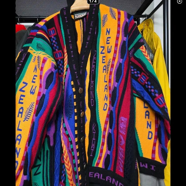 [BUNJANG] Coogi Style Vintage Cardigan / coogi 스타일 빈티지 가디건