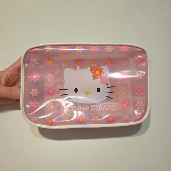 [BUNJANG] Hello Kitty Pouch Sticker and Letter Set (Classic Kawaii) / 헬로키티 파우치 스티커 편지 세트 고전 카오하나 키티