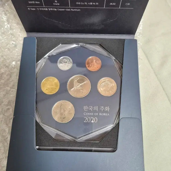 [BUNJANG] 2020 Korea Coin Set Unsealed / 2020 한국의 주화 세트 미개봉