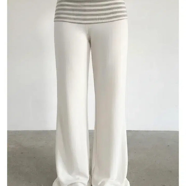 [BUNJANG] Aramhaus Sculpter Wide Bootcut Banding Pants / aramhaus 스컬프터 와이드 부츠컷 밴딩 팬츠