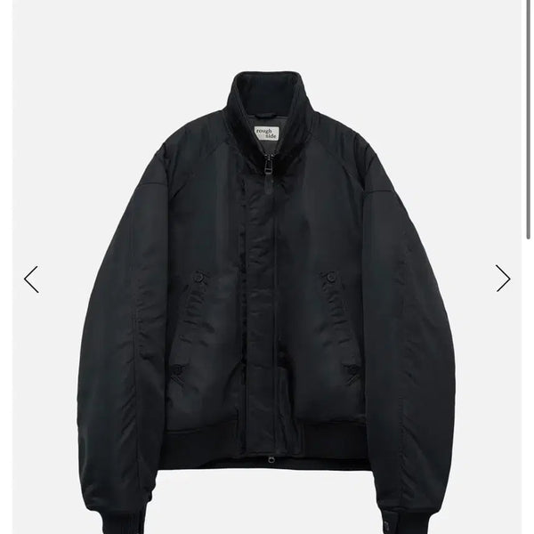 [BUNJANG] Roughside 25FW Aviator Bomber Jacket Ash Black Size 2 / 러프사이드 25FW 에비에이터(aviator) 봄버 애쉬 블랙 2사이즈