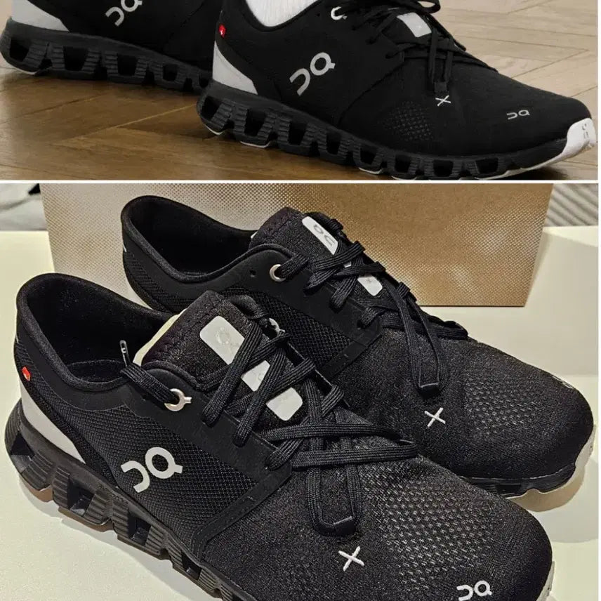 [BUNJANG] On Running Cloud X3 All Black Training Shoes / ON 온 러닝 클라우드 X3 올 블랙