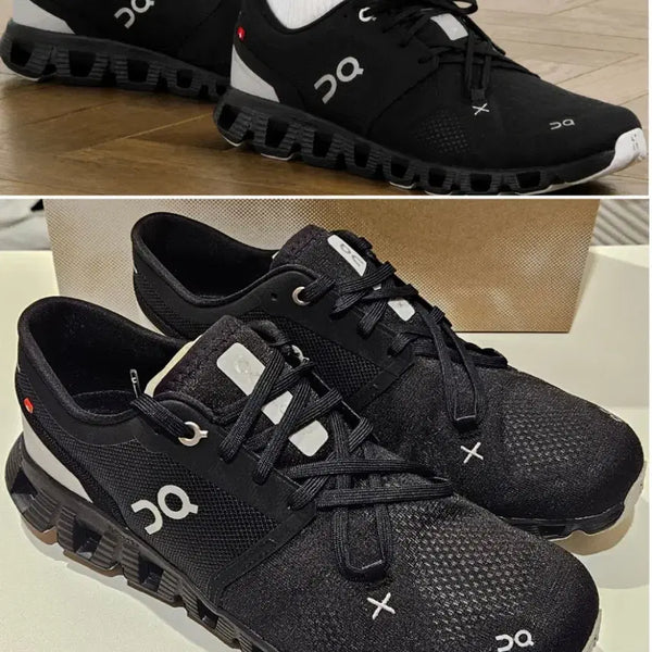 [BUNJANG] On Running Cloud X3 All Black Training Shoes / ON 온 러닝 클라우드 X3 올 블랙