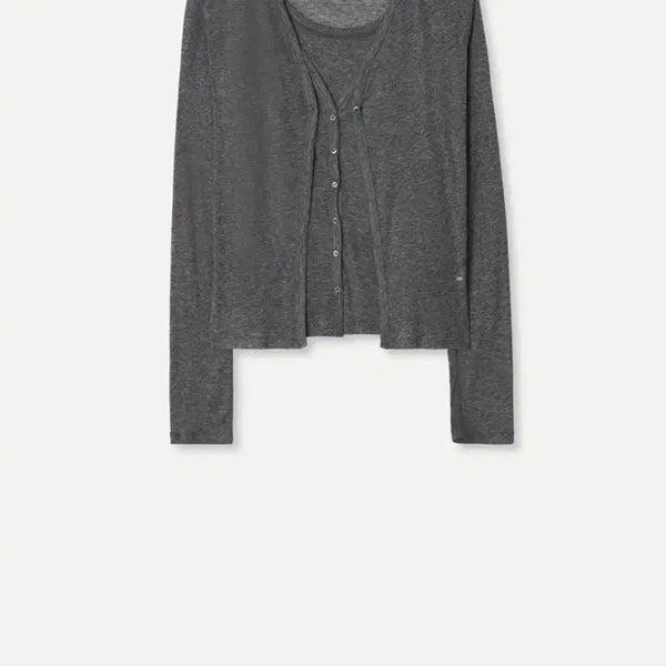 [BUNJANG] HO'AS Charcoal Cardigan (New) / 호아스 가디건 새상품 팔아요