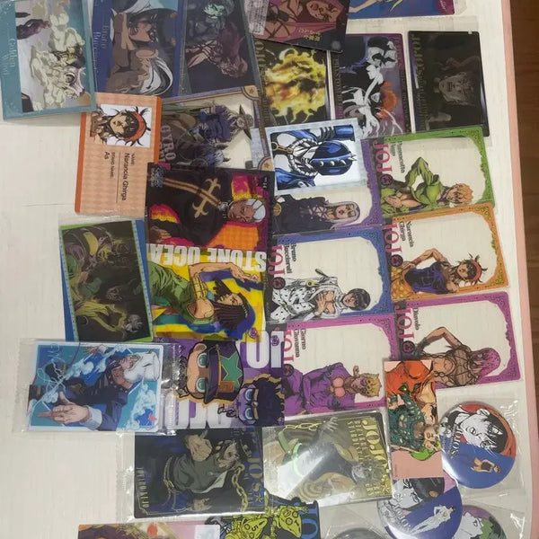 [BUNJANG] JoJo's Bizarre Adventure Cards & Badges Merchandise / 죠죠의 기묘한 모험 카드 / 뱃지 굿즈