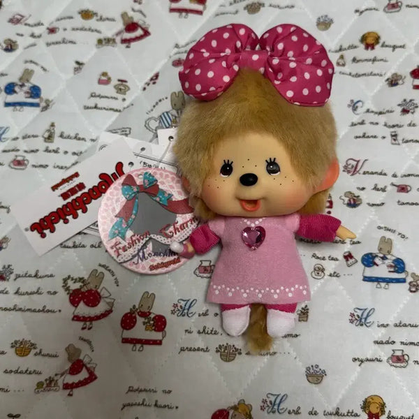 [BUNJANG] Monchhichi Big Head Doll Keyring Hong Kong Limited Edition / 홍콩 한정 빅헤드 몬치치 인형키링