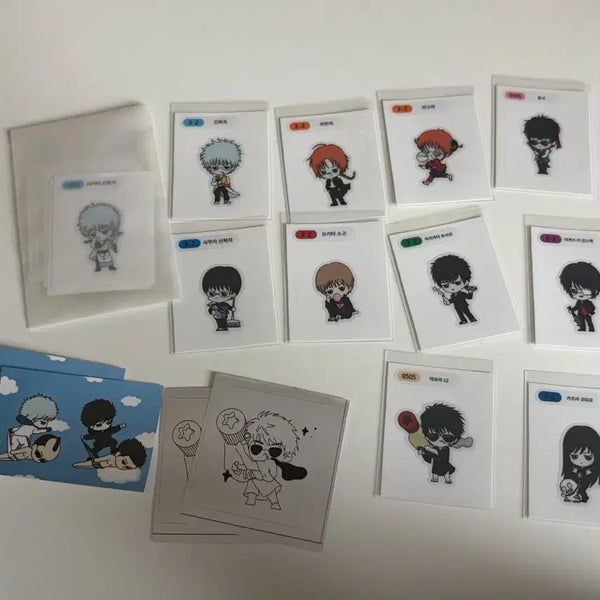 [BUNJANG] Odagin Gintama 20-Piece Sticker Bundle / 오다기님 은혼 띠부씰 20장 일괄