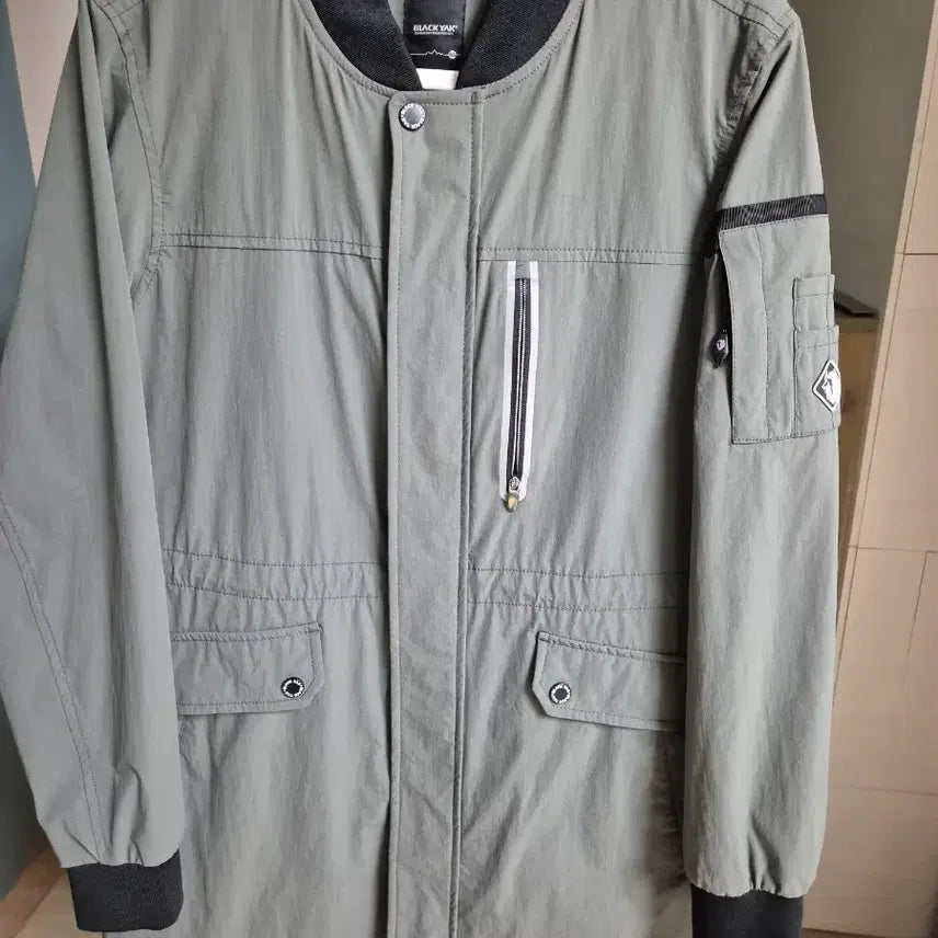 [BUNJANG] Black Yak Khaki Field Jacket / 블랙야크 야상 점퍼 카키색