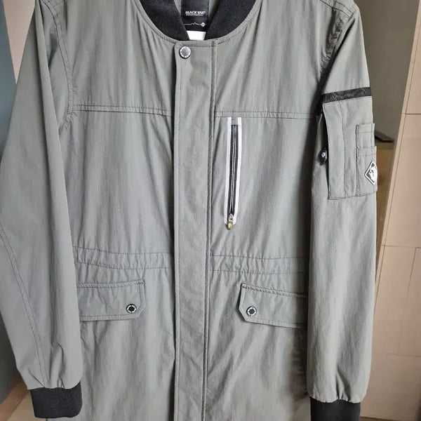 [BUNJANG] Black Yak Khaki Field Jacket / 블랙야크 야상 점퍼 카키색