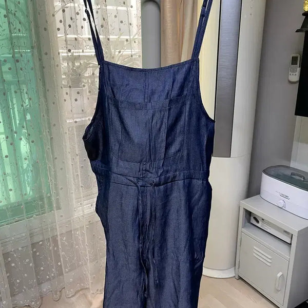 [BUNJANG] Denim Overall Shorts Romper / 데님 멜빵 반바지 청반바지 롬퍼