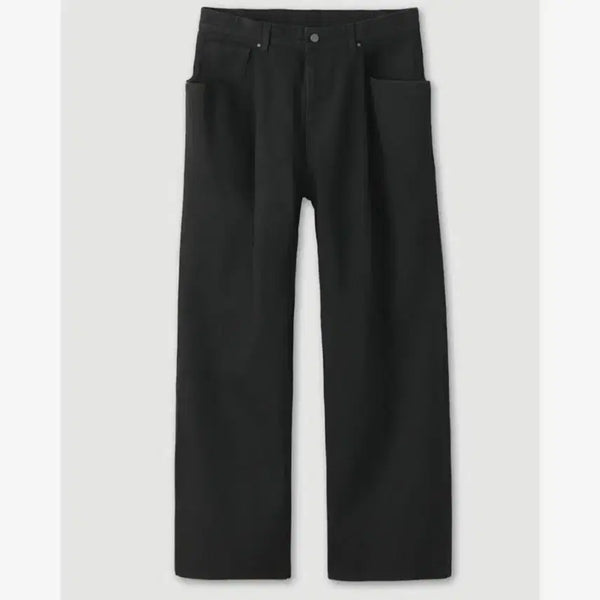 [BUNJANG] Coar Big Pocket Wide Leg Denim Black M / 쿠어 빅포켓 와이드 레그 데님 블랙 M 팝니다