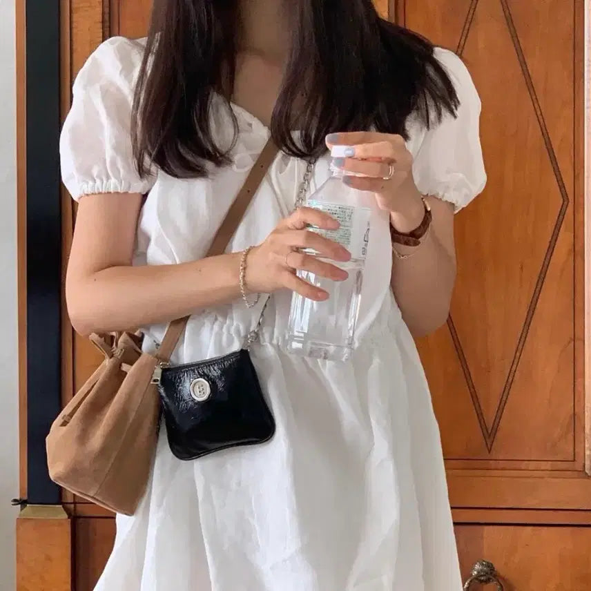 [BUNJANG] Minitmute Salty Bag Suede (Beige) / [미닛뮤트] 솔티백 스웨이드