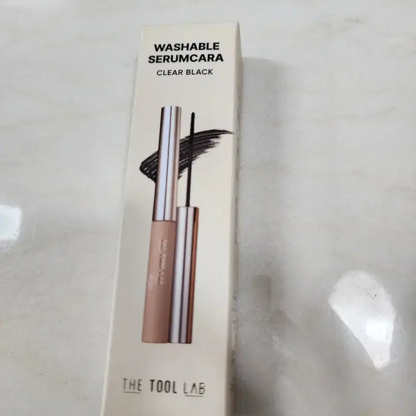 [BUNJANG] The Tool Lab Washable Serum Cara Clear Black / 더툴랩 워셔블 세럼카라 클리어 블랙