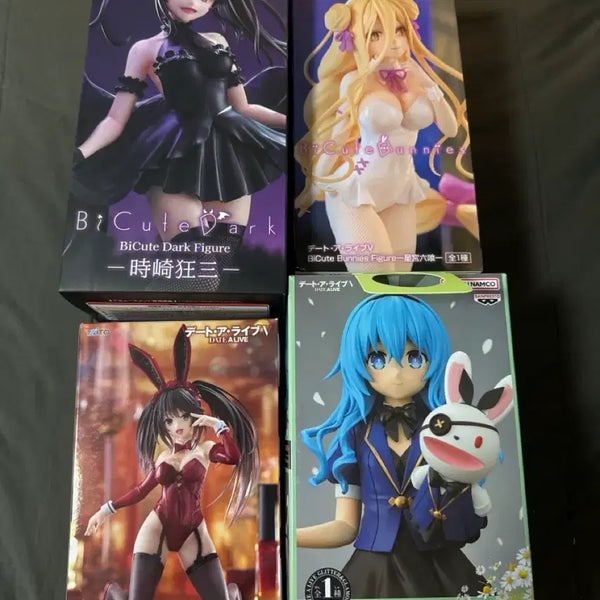 [BUNJANG] Date A Live Figure Set (4 Types) / 데이트 어 라이브 피규어 4종 일괄