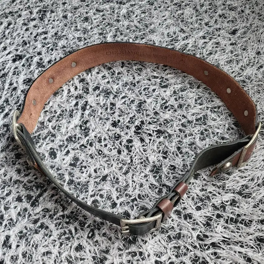 [BUNJANG] Dsquared2 Men's Leather Belt Brown / Dsquared2 가죽 벨트