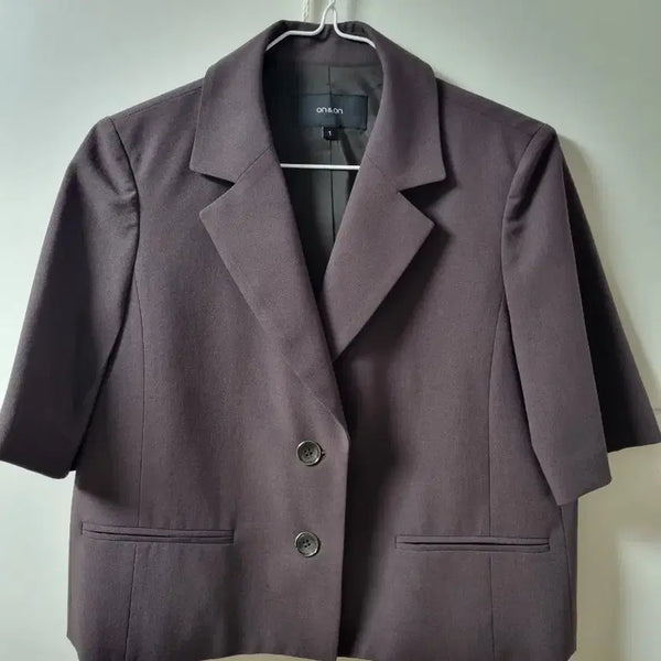 [BUNJANG] On & On Women's Brown Summer Suit Set (Jacket + Pants) / 여성 온앤온 브라운 여름정장 셋업(자켓+바지)