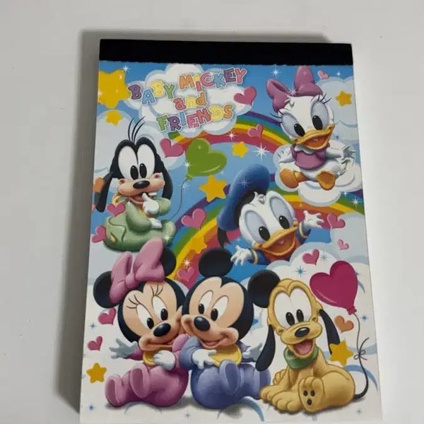 [BUNJANG] Baby Mickey & Minnie Memo Pad / 베이비미키미니 메모지