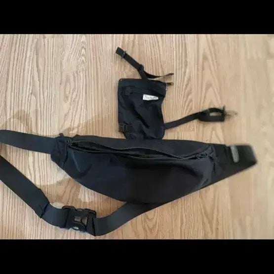 [BUNJANG] Anti-Theft Travel Chest & Calf Bag Set / 여행용 가슴가방+종아리 가방