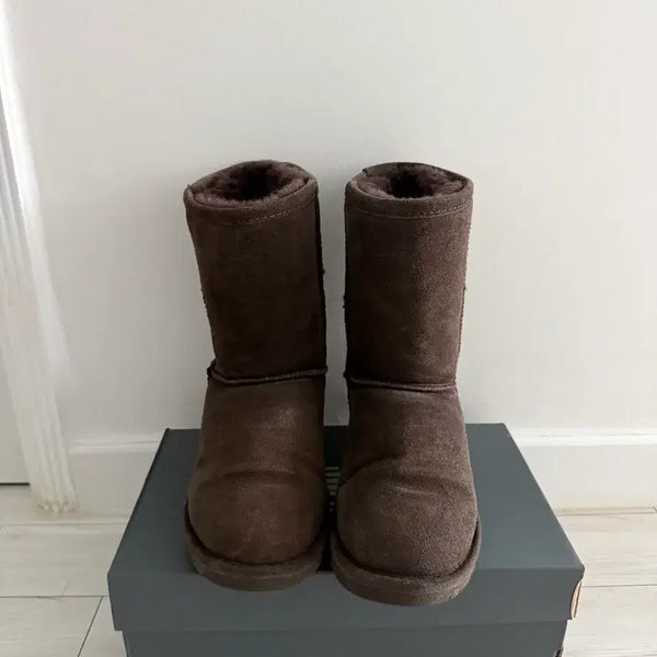 [BUNJANG] Bearpaw Middle Ugg Boots Choco (230mm) / 베어파우 미들 어그부츠 230