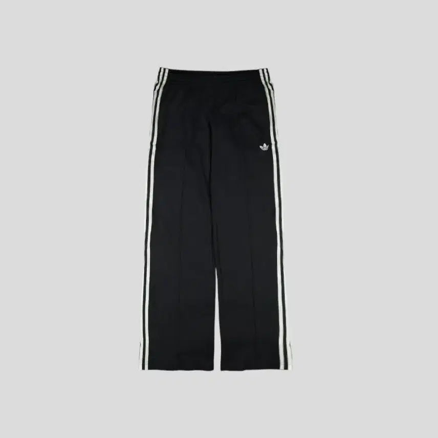[BUNJANG] Adidas 00s Beckenbauer Track Pants / 아디다스 00s 블랙 화이트 배색 트레포일 로고 삼선 절개 밴딩 베켄바우