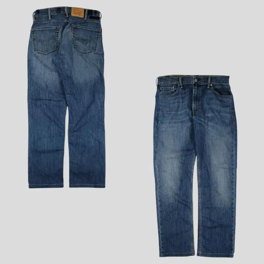 [BUNJANG] Levi's 511 Blank Tab Slim Straight Fit Stretch Denim Jeans / 리바이스 511 진청워싱 블랭크탭 슬림 스트레이트핏 스트레치 청바지 데님